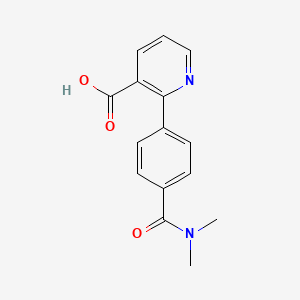 molecular formula C15H14N2O3 B6392561 MFCD18318139 CAS No. 1261912-31-5