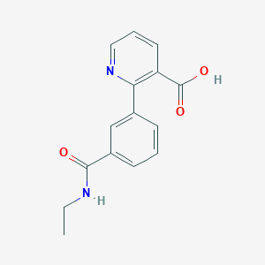 molecular formula C15H14N2O3 B6392667 MFCD18318156 CAS No. 1262002-07-2