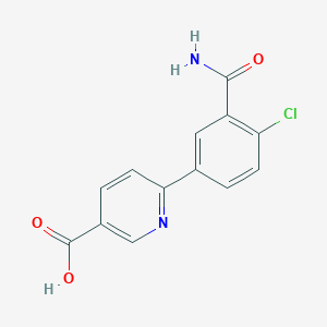 molecular formula C13H9ClN2O3 B6393179 MFCD18318277 CAS No. 1261907-97-4