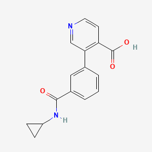 molecular formula C16H14N2O3 B6393571 MFCD18318348 CAS No. 1261888-65-6