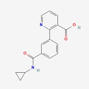 molecular formula C16H14N2O3 B6393576 MFCD18318349 CAS No. 1261988-17-3