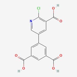 molecular formula C14H8ClNO6 B6393903 MFCD18318430 CAS No. 1261913-28-3