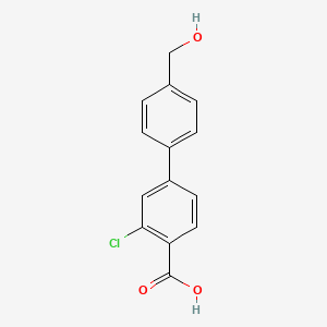 molecular formula C14H11ClO3 B6397818 MFCD18319465 CAS No. 1261969-93-0