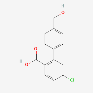 molecular formula C14H11ClO3 B6397828 MFCD18319467 CAS No. 1261961-31-2