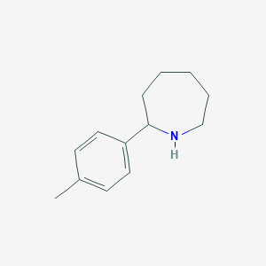 molecular formula C13H19N B063979 2-(4-Methylphenyl)azepane CAS No. 168890-45-7