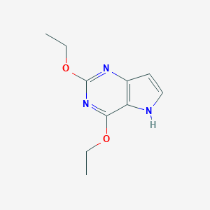 2,4-Diethoxy-5H-pyrrolo[3,2-d]pyrimidine