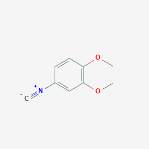 2,3-Dihydro-6-isocyano-1,4-benzodioxine