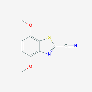 4,7-Dimethoxybenzothiazole-2-carbonitrile