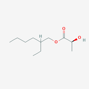 Propanoic acid, 2-hydroxy-, 2-ethylhexyl ester, (2S)-