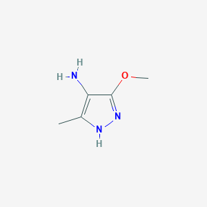 3-methoxy-5-methyl-1H-pyrazol-4-amine