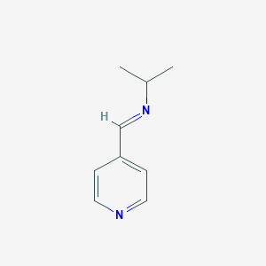 N-propan-2-yl-1-pyridin-4-ylmethanimine