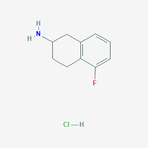 B064065 5-Fluoro-1,2,3,4-Tetrahydro-Naphthalen-2-Ylamine Hydrochloride CAS No. 173996-43-5