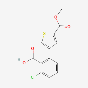 molecular formula C13H9ClO4S B6406530 MFCD18321603 CAS No. 1261956-97-1