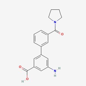 molecular formula C18H18N2O3 B6411158 MFCD18322740 CAS No. 1261910-19-3