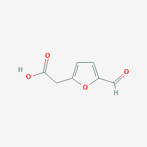 2-(5-Formylfuran-2-yl)acetic acid