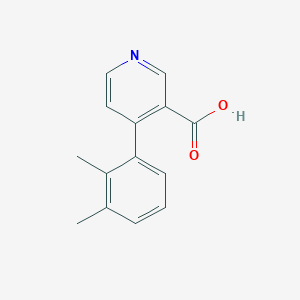 molecular formula C14H13NO2 B6413629 MFCD18323343 CAS No. 1261917-47-8
