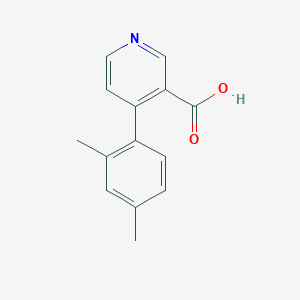 molecular formula C14H13NO2 B6413690 MFCD18323354 CAS No. 1261983-00-9