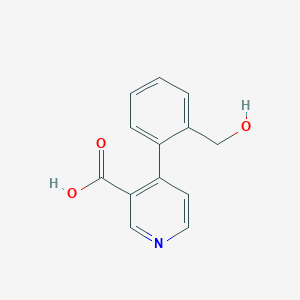 molecular formula C13H11NO3 B6413711 MFCD18323362 CAS No. 1261991-34-7