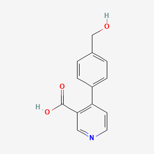 molecular formula C13H11NO3 B6413741 MFCD18323369 CAS No. 1262011-36-8