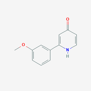 molecular formula C12H11NO2 B6413780 MFCD18323375 CAS No. 1261917-54-7