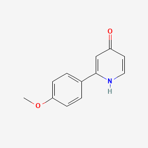 molecular formula C12H11NO2 B6413812 MFCD18323376 CAS No. 1261917-63-8
