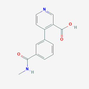 molecular formula C14H12N2O3 B6414787 MFCD18323594 CAS No. 1261983-66-7