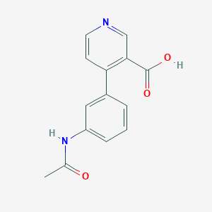 molecular formula C14H12N2O3 B6414790 MFCD18323590 CAS No. 1261935-35-6