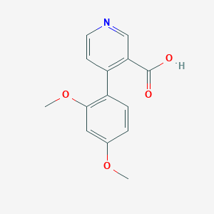 molecular formula C14H13NO4 B6414879 MFCD18323612 CAS No. 141764-21-8