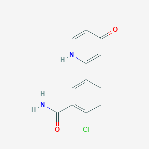 molecular formula C12H9ClN2O2 B6415441 MFCD18323732 CAS No. 1261987-05-6