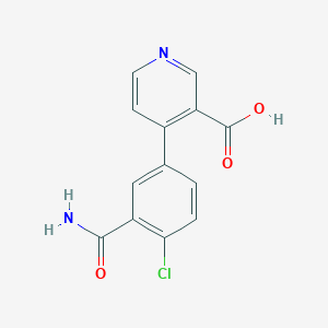 molecular formula C13H9ClN2O3 B6415443 MFCD18323730 CAS No. 1262010-99-0