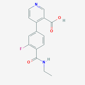molecular formula C15H13FN2O3 B6415652 MFCD18323772 CAS No. 1261987-28-3