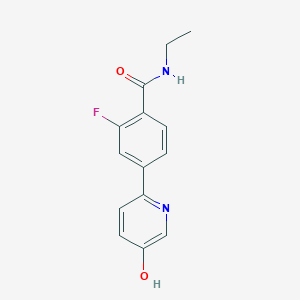 molecular formula C14H13FN2O2 B6415664 MFCD18323775 CAS No. 1261914-39-9