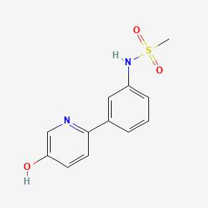 molecular formula C12H12N2O3S B6415750 MFCD18323795 CAS No. 1262011-11-9