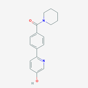 molecular formula C17H18N2O2 B6415947 MFCD18323833 CAS No. 1261914-91-3