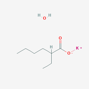 molecular formula C8H17KO3 B6416214 Potassium 2-ethylhexanoate hydrate CAS No. 1366379-15-8