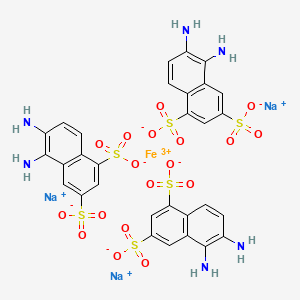 molecular formula C30H24FeN6Na3O18S6 B6416262 Filter Blue Green sodium salt CAS No. 2137041-45-1