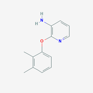 molecular formula C13H14N2O B064163 2-(2,3-二甲基苯氧基)吡啶-3-胺 CAS No. 175136-23-9
