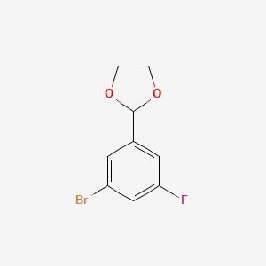 2-(3-Bromo-5-fluorophenyl)-1,3-dioxolane