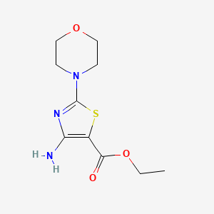ethyl 4-amino-2-(morpholin-4-yl)-1,3-thiazole-5-carboxylate