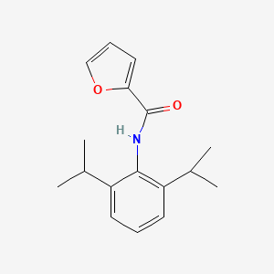 molecular formula C17H21NO2 B6417181 N-[2,6-di(propan-2-yl)phenyl]furan-2-carboxamide CAS No. 451513-29-4
