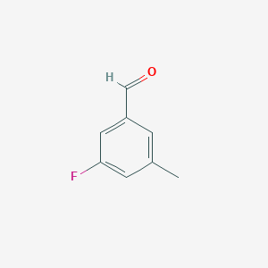 molecular formula C8H7FO B064179 3-Fluoro-5-methylbenzaldehyde CAS No. 189628-39-5