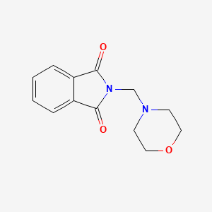 molecular formula C13H14N2O3 B6418640 2-(Morpholin-4-ylmethyl)isoindole-1,3-dione CAS No. 6857-12-1