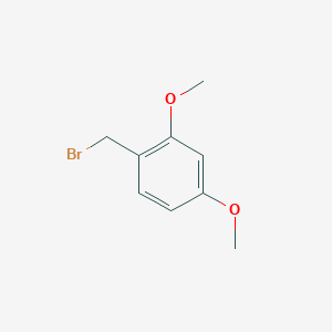 molecular formula C9H11BrO2 B064200 1-(Bromomethyl)-2,4-dimethoxybenzene CAS No. 161919-74-0