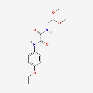 N-(2,2-dimethoxyethyl)-N'-(4-ethoxyphenyl)ethanediamide