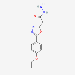 2-[5-(4-ethoxyphenyl)-1,3,4-oxadiazol-2-yl]acetohydrazide