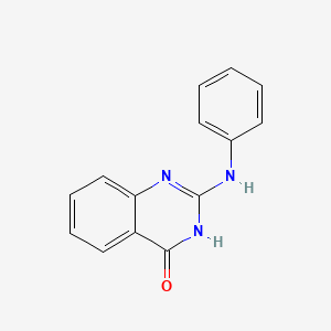 2-(phenylamino)-3,4-dihydroquinazolin-4-one