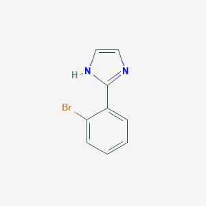 molecular formula C9H7BrN2 B064208 2-(2-bromophenyl)-1H-imidazole CAS No. 162356-38-9
