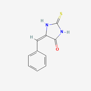 (5E)-5-(phenylmethylidene)-2-sulfanylideneimidazolidin-4-one