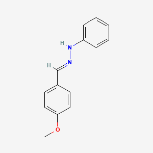 molecular formula C14H14N2O B6422223 p-Anisaldehyde phenylhydrazone CAS No. 622-73-1