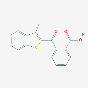 2-(3-Methyl-1-benzothiophene-2-carbonyl)benzoic acid